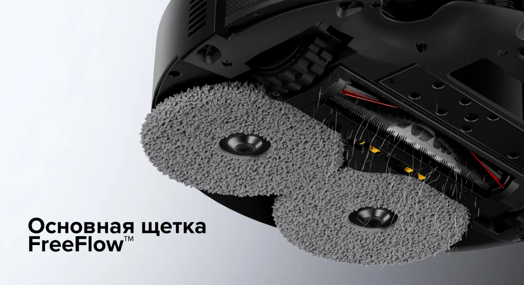 Робот-пылесос Roborock Robotic Vacuum Cleaner+Empty Wash Fill Dock Saros Z70 RU Silver (SZ7002-02)