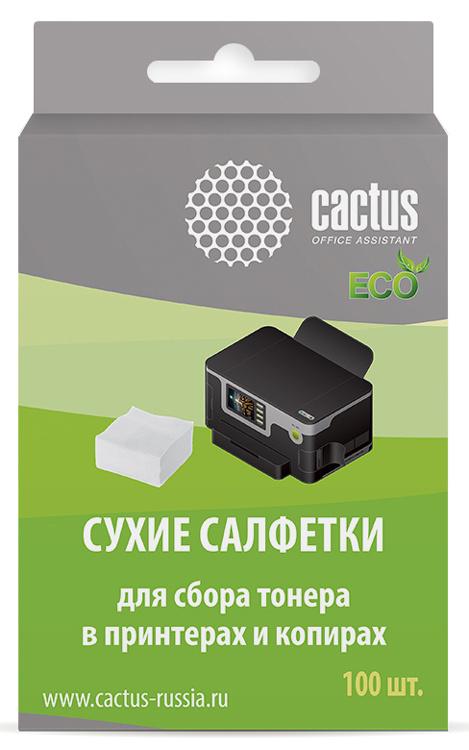 Салфетки для ухода за электроникой Cactus CS-P2003E 100шт