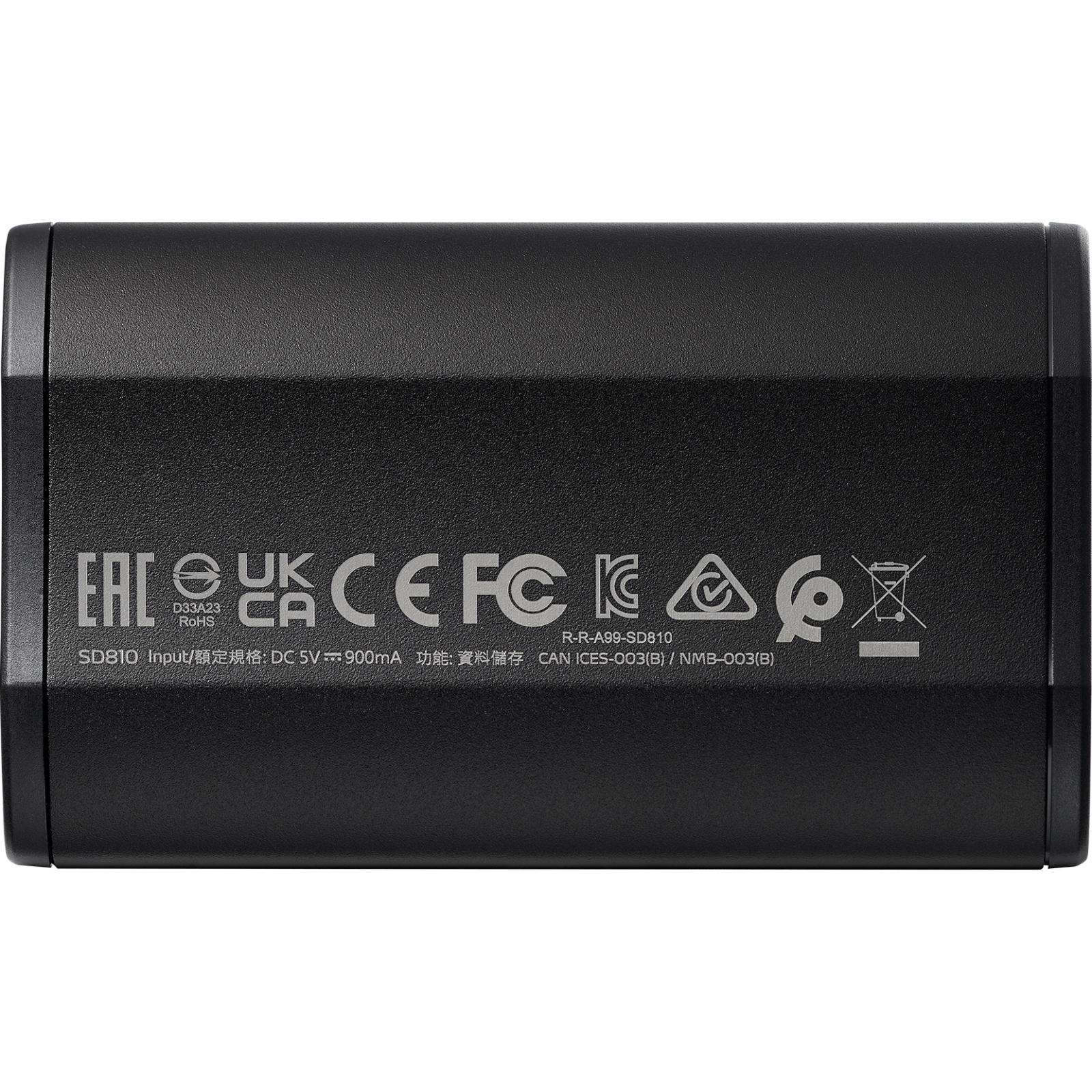Внешний накопитель A-Data SD810 1TB черный (SD810-1000G-CBK)