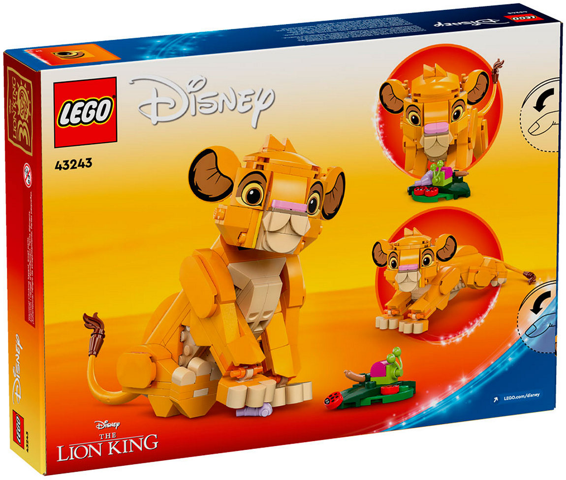 Конструктор Lego Disney Король Лев: Львенок Симба (43243)