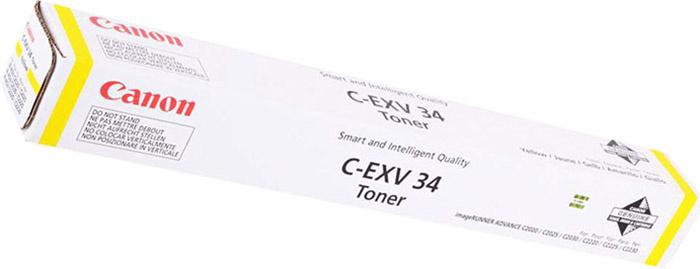 Тонер Canon C-EXV34Y желтый (3785B002)