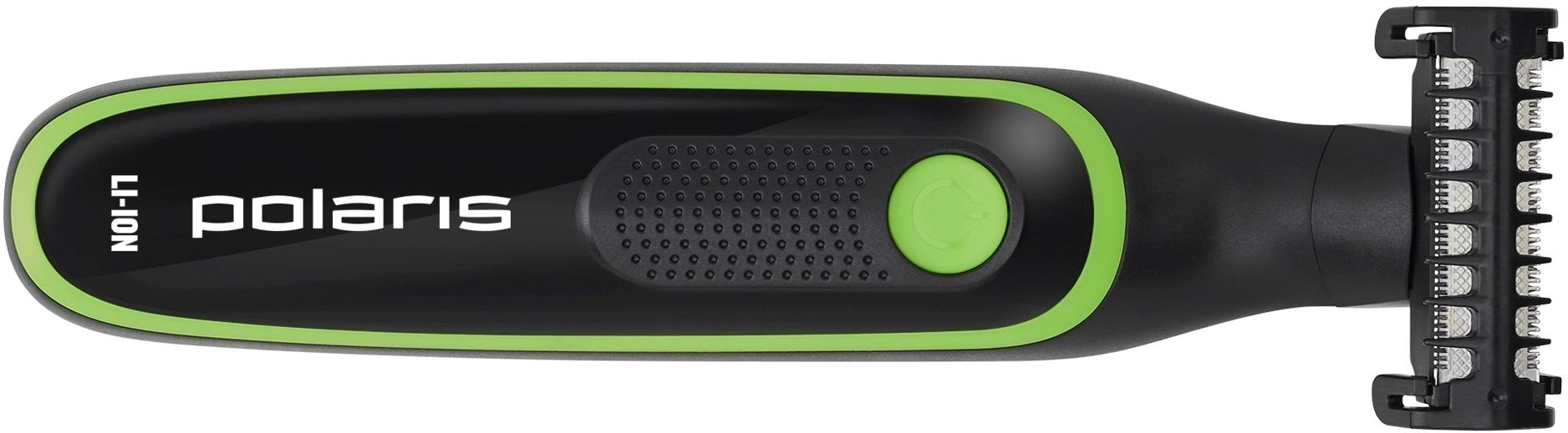 Машинка для стрижки волос Polaris PHC 0303RB черный/лайм