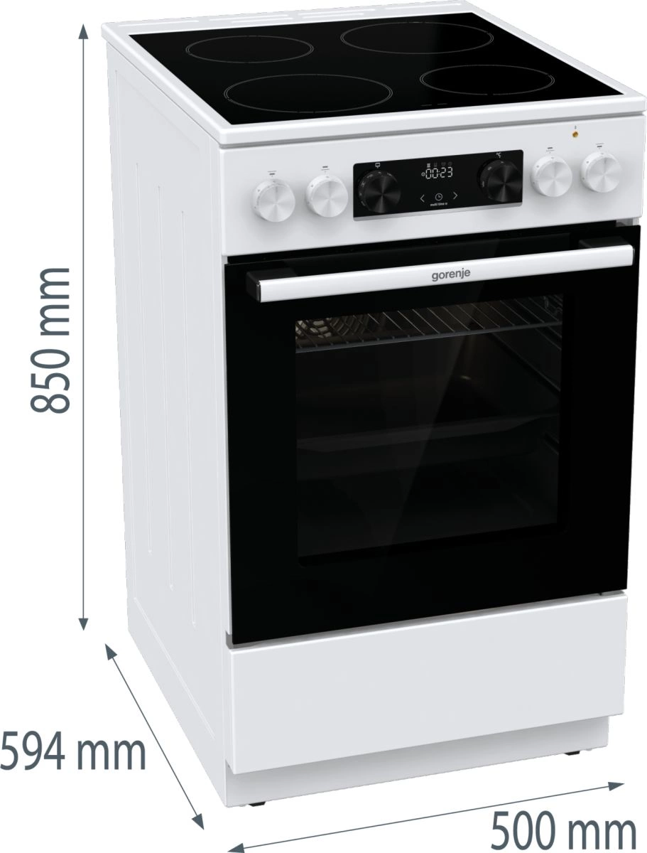 Кухонная плита Gorenje GEC5C61WG белый