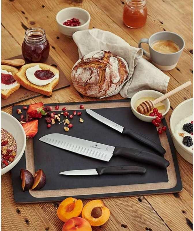 Набор кухонных ножей Victorinox Kitchen Set черный (6.7133.4G)