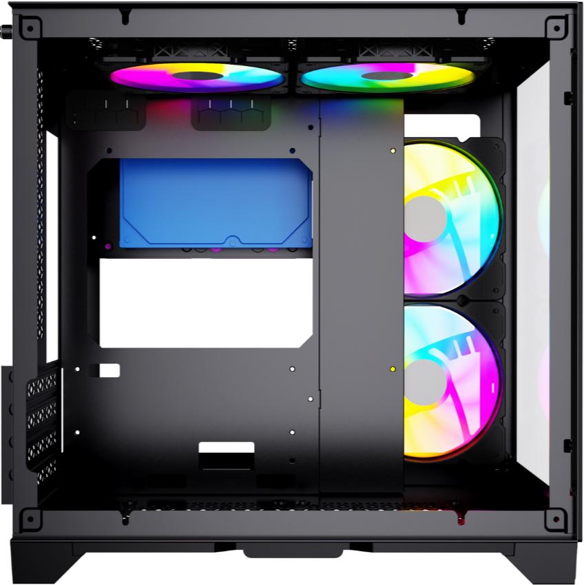 Корпус Powercase Vision Micro черный (CVBM-L4)