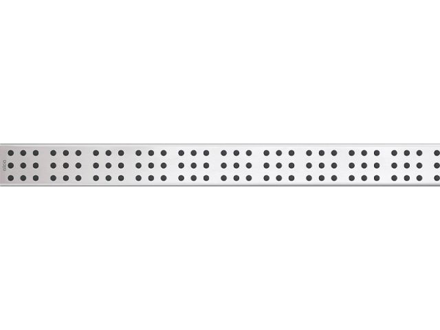 Решетка для водоотводящего желоба, нержавеющая сталь-глянец, CUBE-850L, Alcaplast