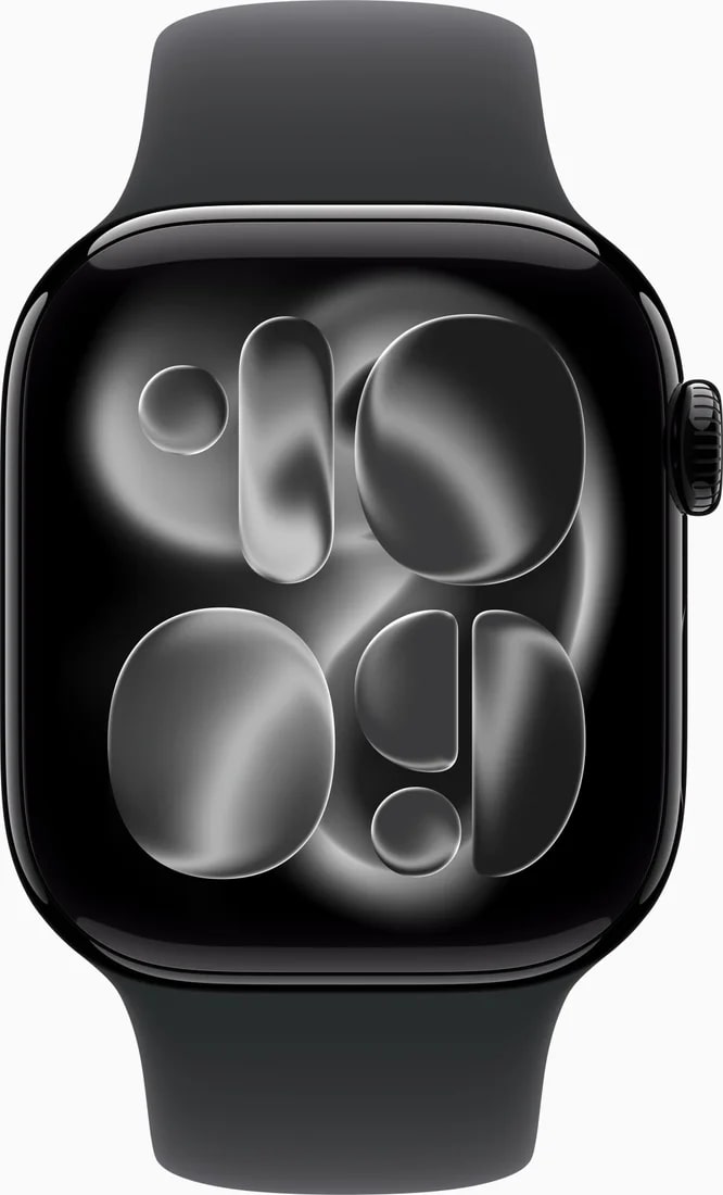 Умные часы Apple Watch Series 11 GPS 42mm Jet Black Al Case Black Sport Band M/L A3331 (MEQU4X/A)