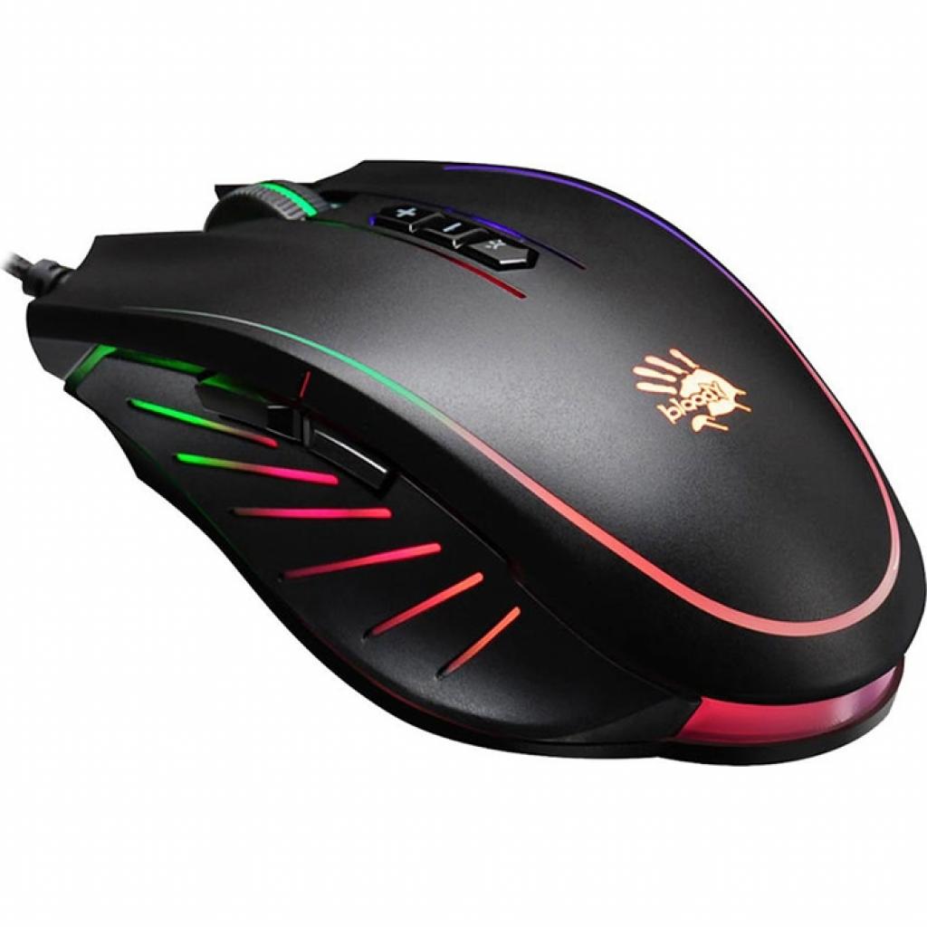 Мышь A4Tech Bloody Q81 Curve черный