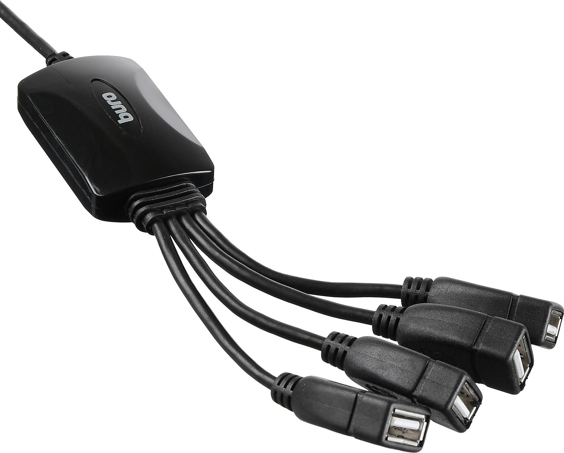 USB-хаб Buro BU-HUB4-0.3-U2.0-Splitter