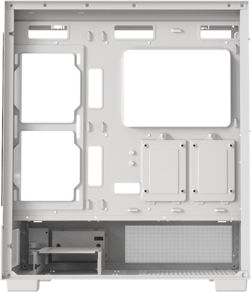 Корпус Formula V Line Crystal E1 без БП White