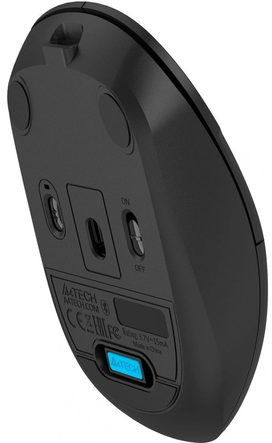 Мышь A4Tech Fstyler FG16CS Air 2 Black