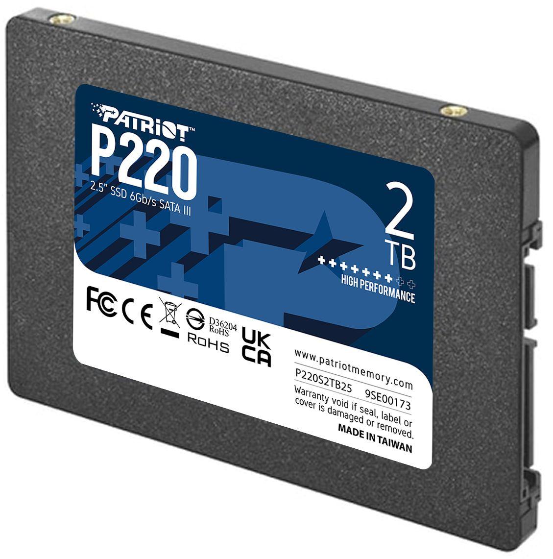 SSD диск Patriot 2Tb P220S2TB25
