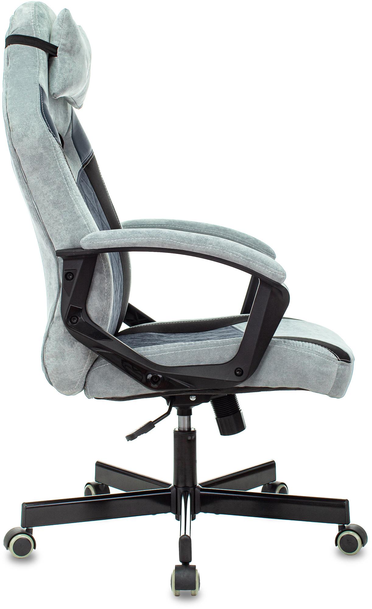Геймерское кресло Бюрократ Viking 6 Knight BL Fabric голубой