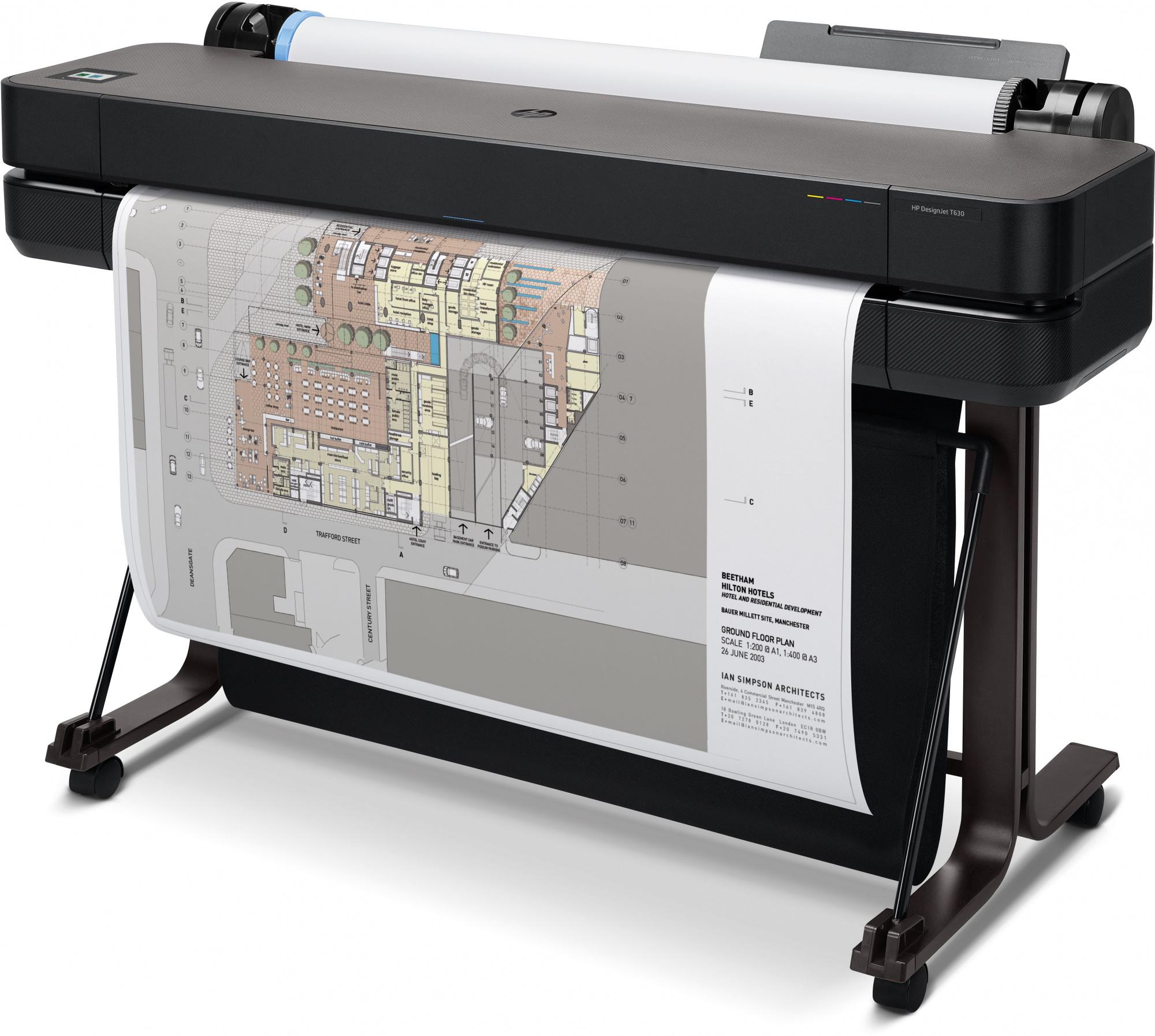 Плоттер HP DesignJet T630 (5HB11A)