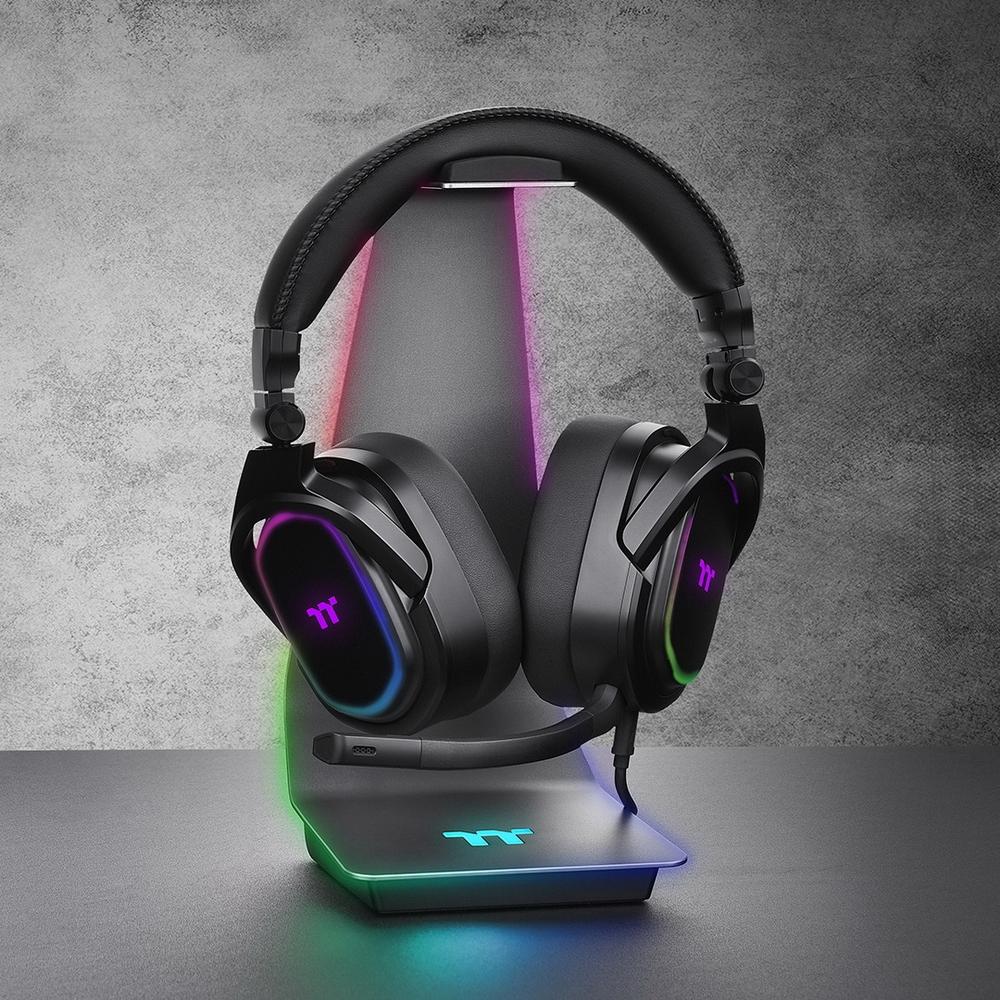 Подставка для наушников Thermaltake Argent HS1 RGB Space Grey (GEA-HS1-THSSIL-01)