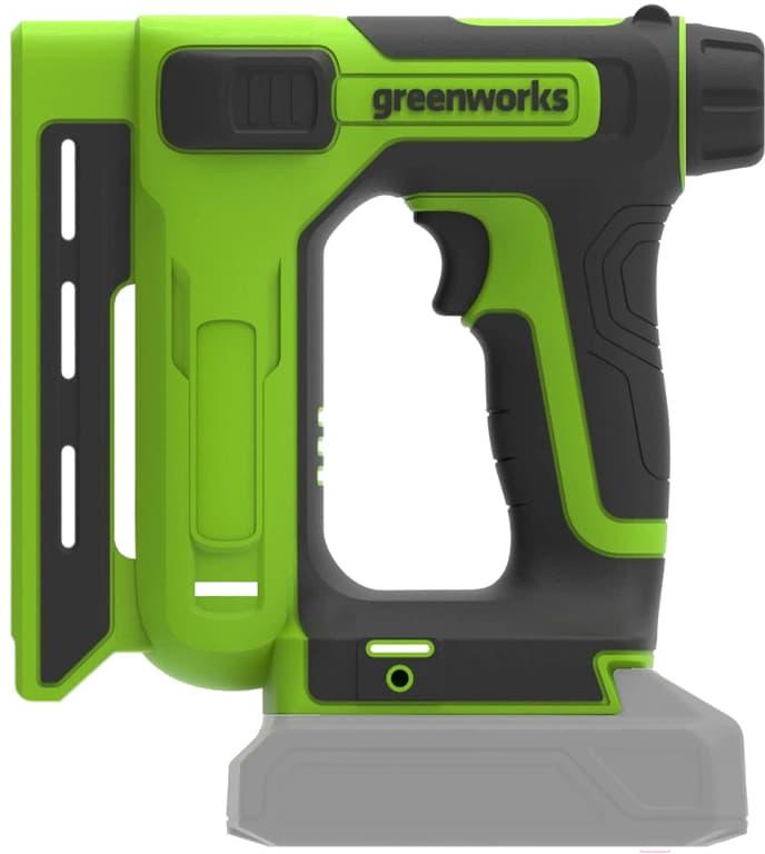 Аккумуляторный степлер Greenworks G24CS10 (3400107)