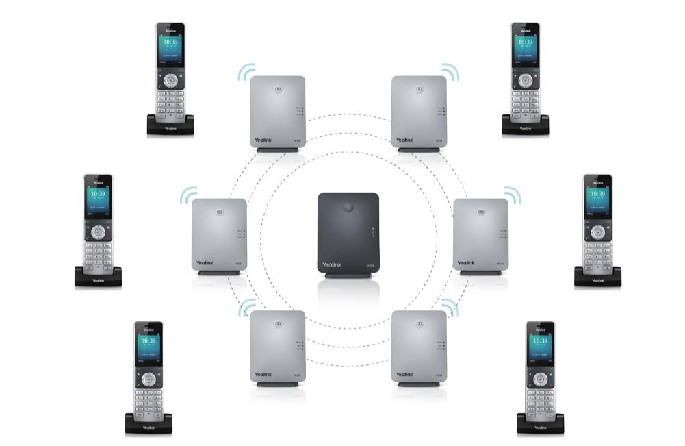 Репитер для DECT-станций Yealink RT30 белый