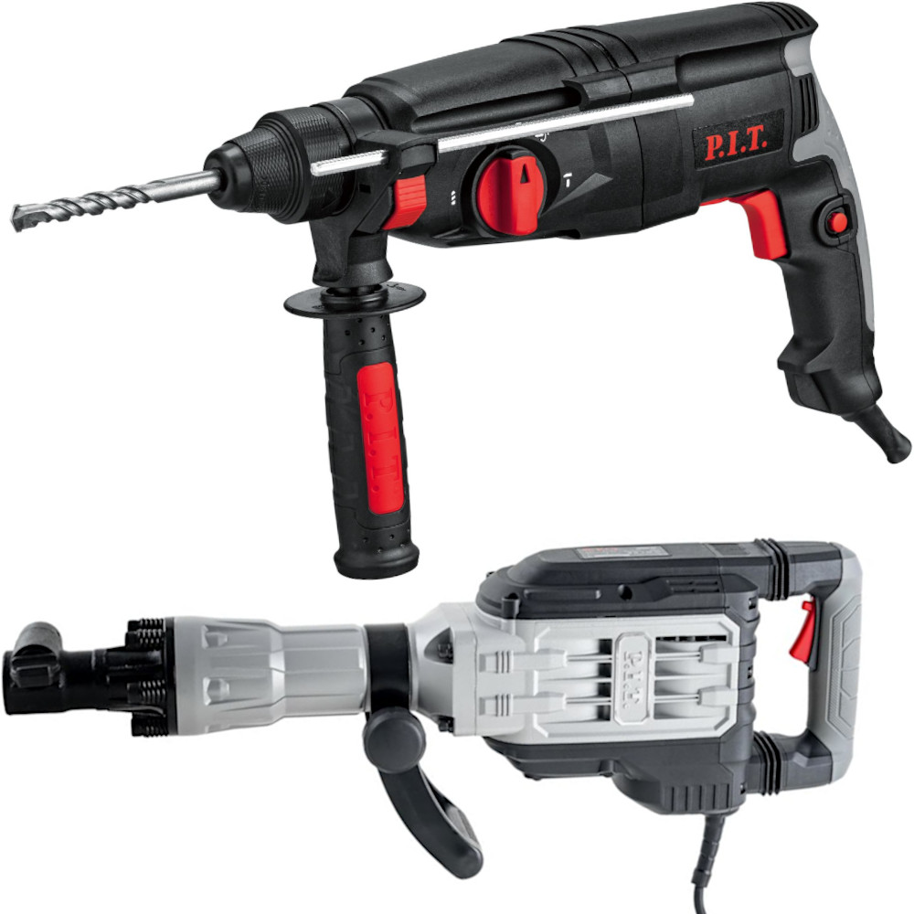Набор электроинструментов P.I.T. GSH65-C3 + PBH26-C6