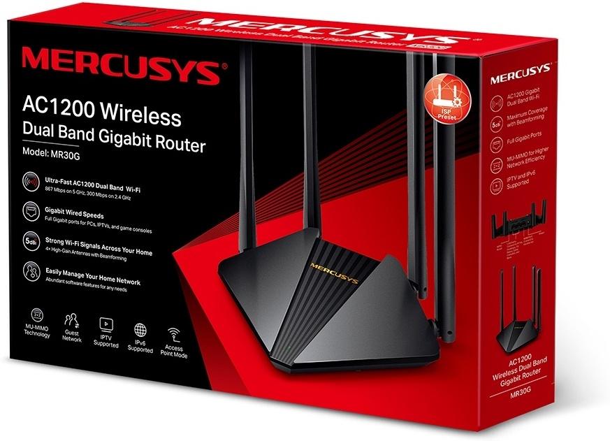 Беспроводной маршрутизатор Mercusys MR30G