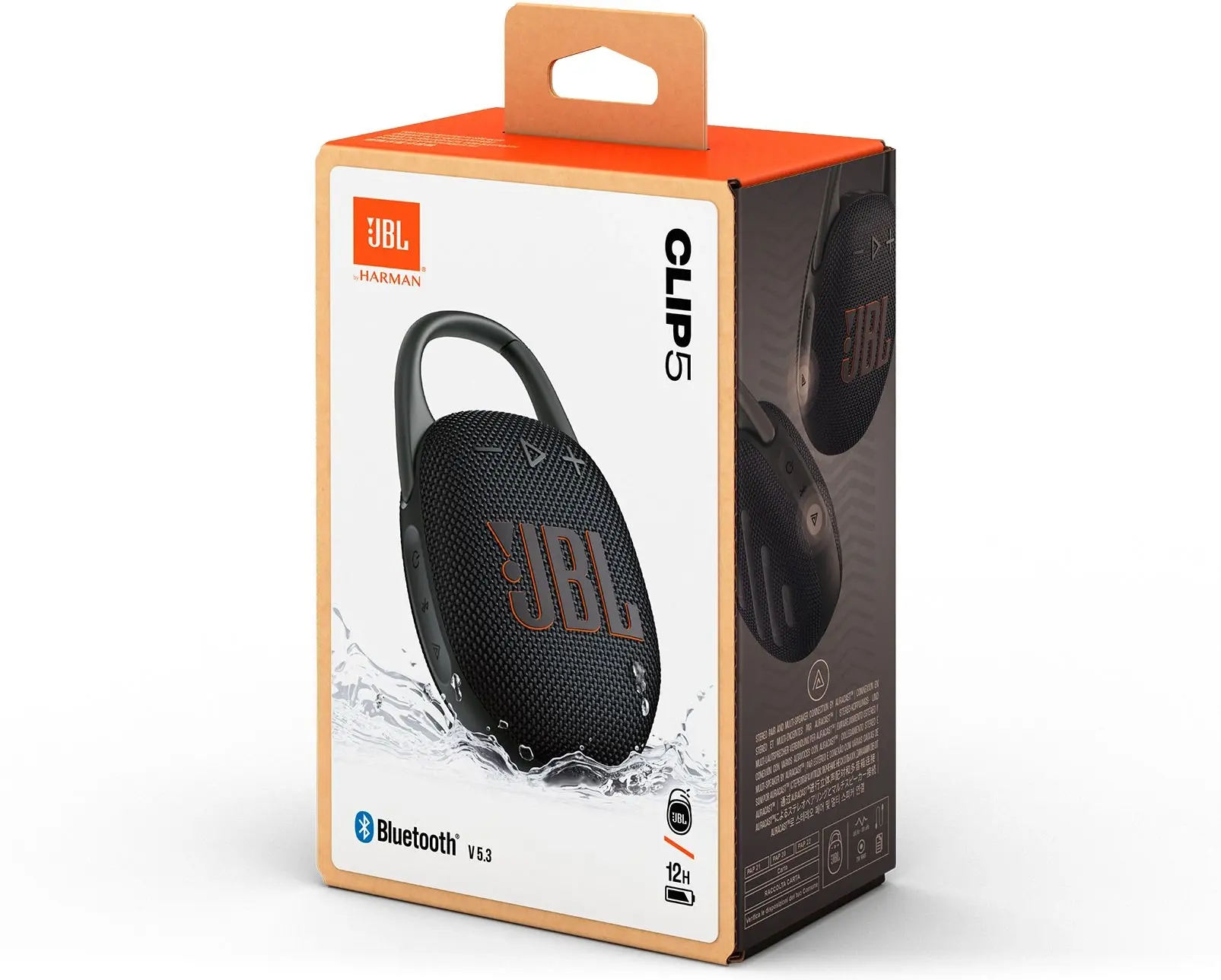 Беспроводная колонка JBL CLIP 5 черный (JBLCLIP5BLK)