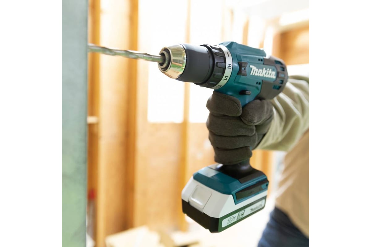 Дрель-шуруповерт Makita DF488D002