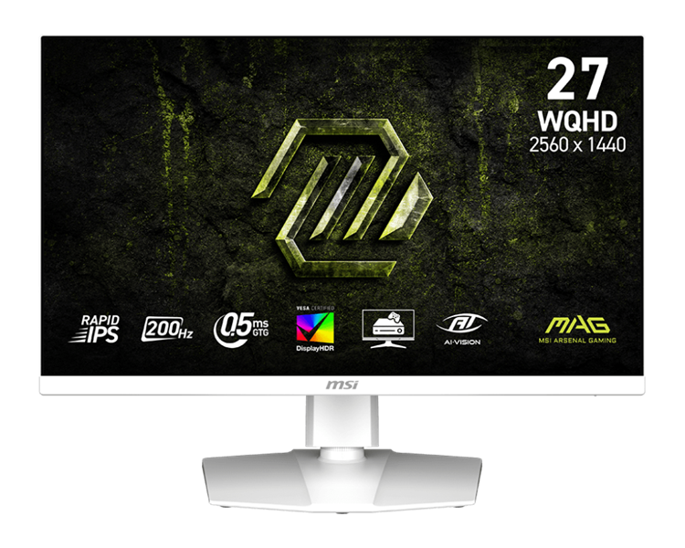 Монитор MSI MAG 274QRFW E20 White (9S6-3CF99T-011)