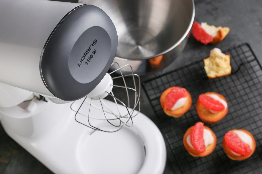 Кухонная машина Polaris PKM 1101 белый