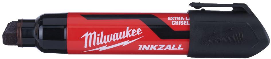 Маркер строительный Milwaukee Inkzall XL черный (4932471558)