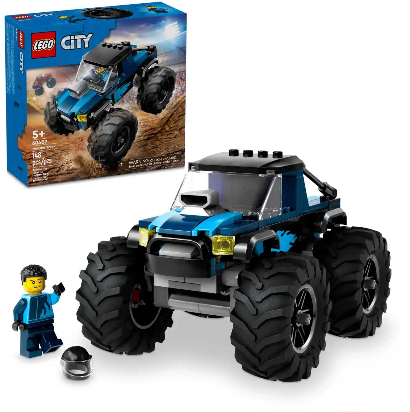 Конструктор Lego City Синий монстр-трак (60402)