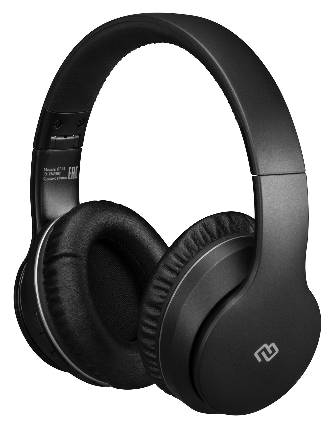 Наушники Digma BT-19 ANC черный