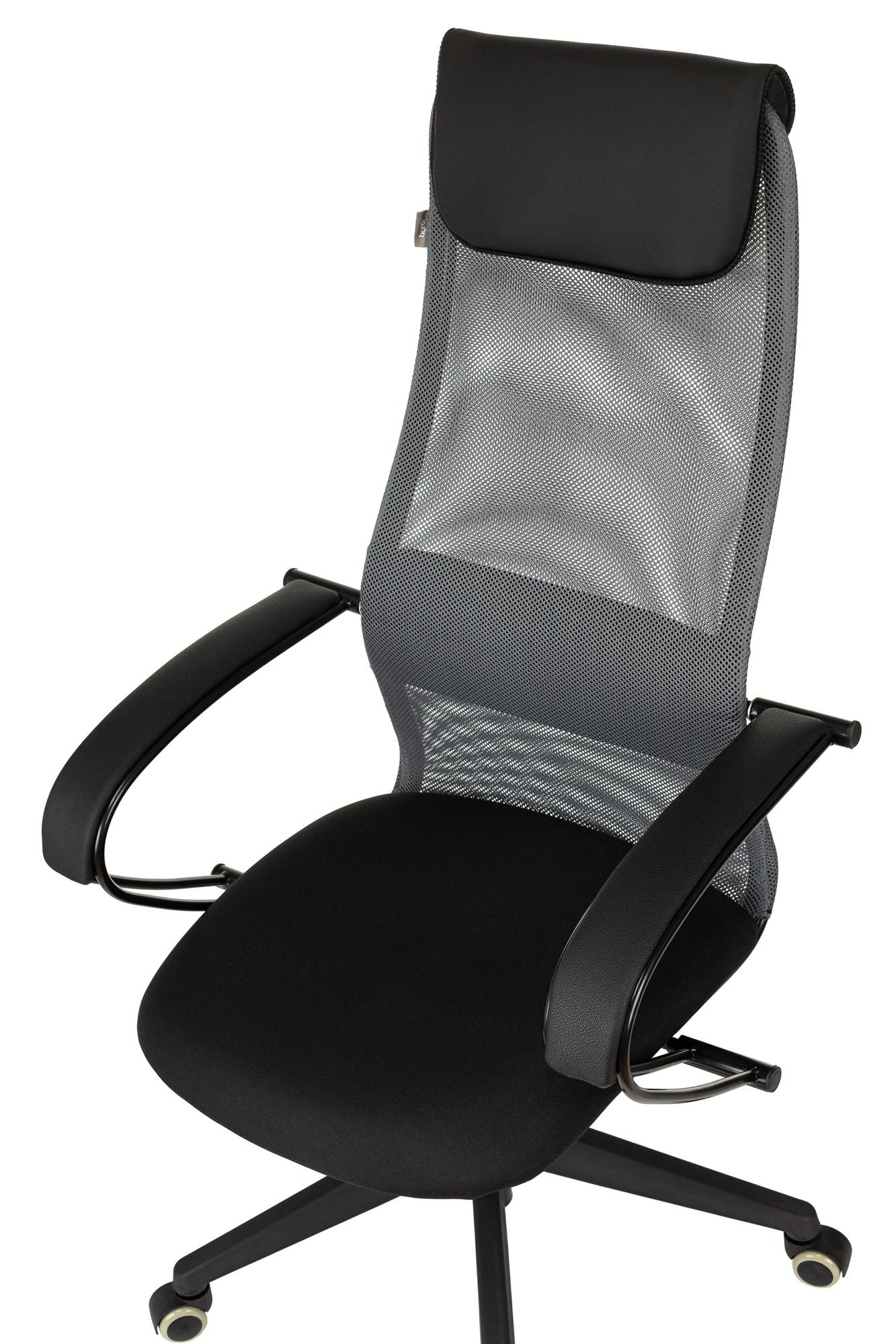 Офисное кресло Бюрократ CH-607 темно-серый (CH-607/DGREY)