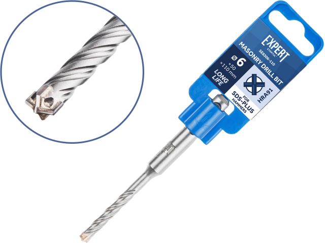 6х50х110 мм бур (сверло) SDS-plus EXPERT STARTUL (бур по бетону, крестовая пластина) (GEPARD)