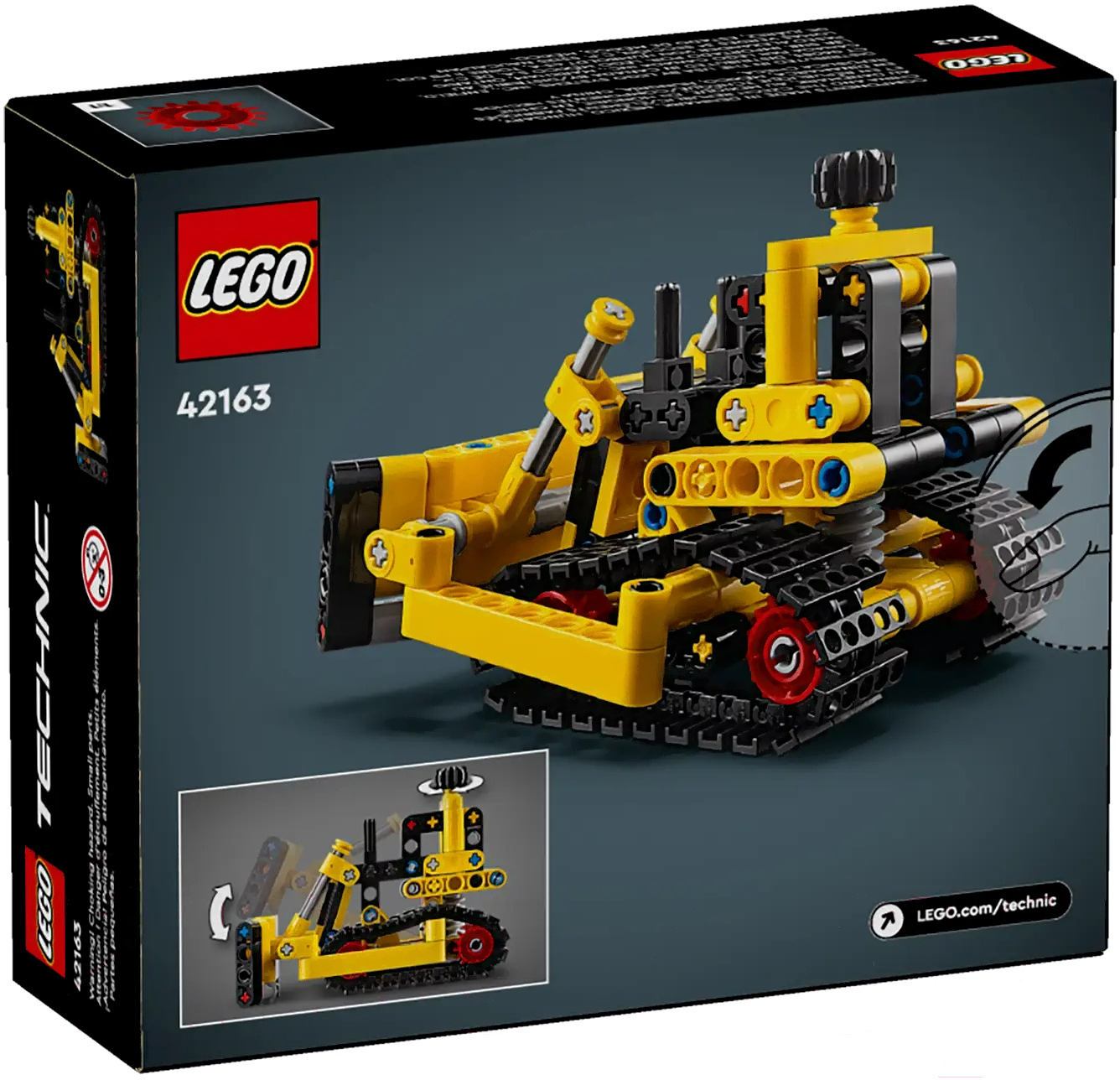 Конструктор Lego Technic Сверхмощный бульдозер (42163)