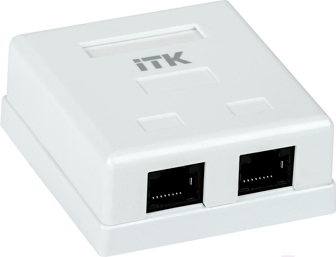 Розетка компьютерная ITK CS2-1C5EU-22