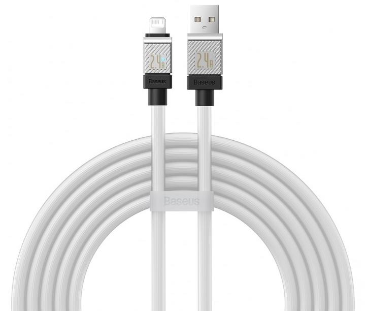 Кабель Baseus CoolPlay 2m White (CAKW000502)