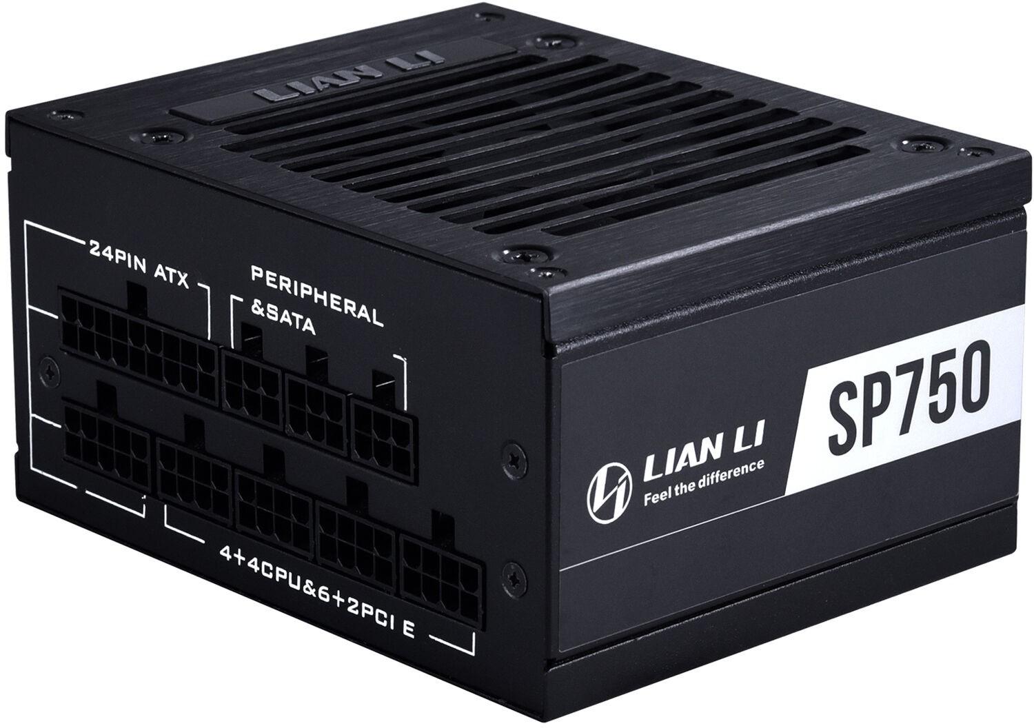 Блок питания Lian Li SP750 750W черный (G89.SP750B.00EU)