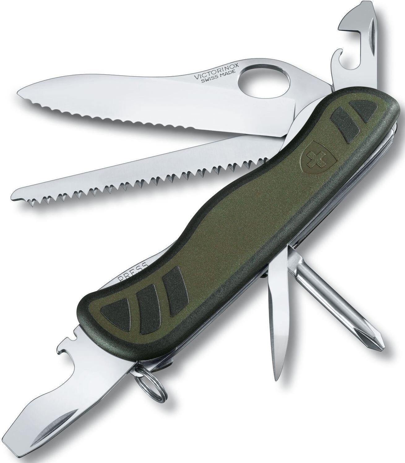 Мультитул Victorinox Military зеленый/черный (0.8461.MWCH)