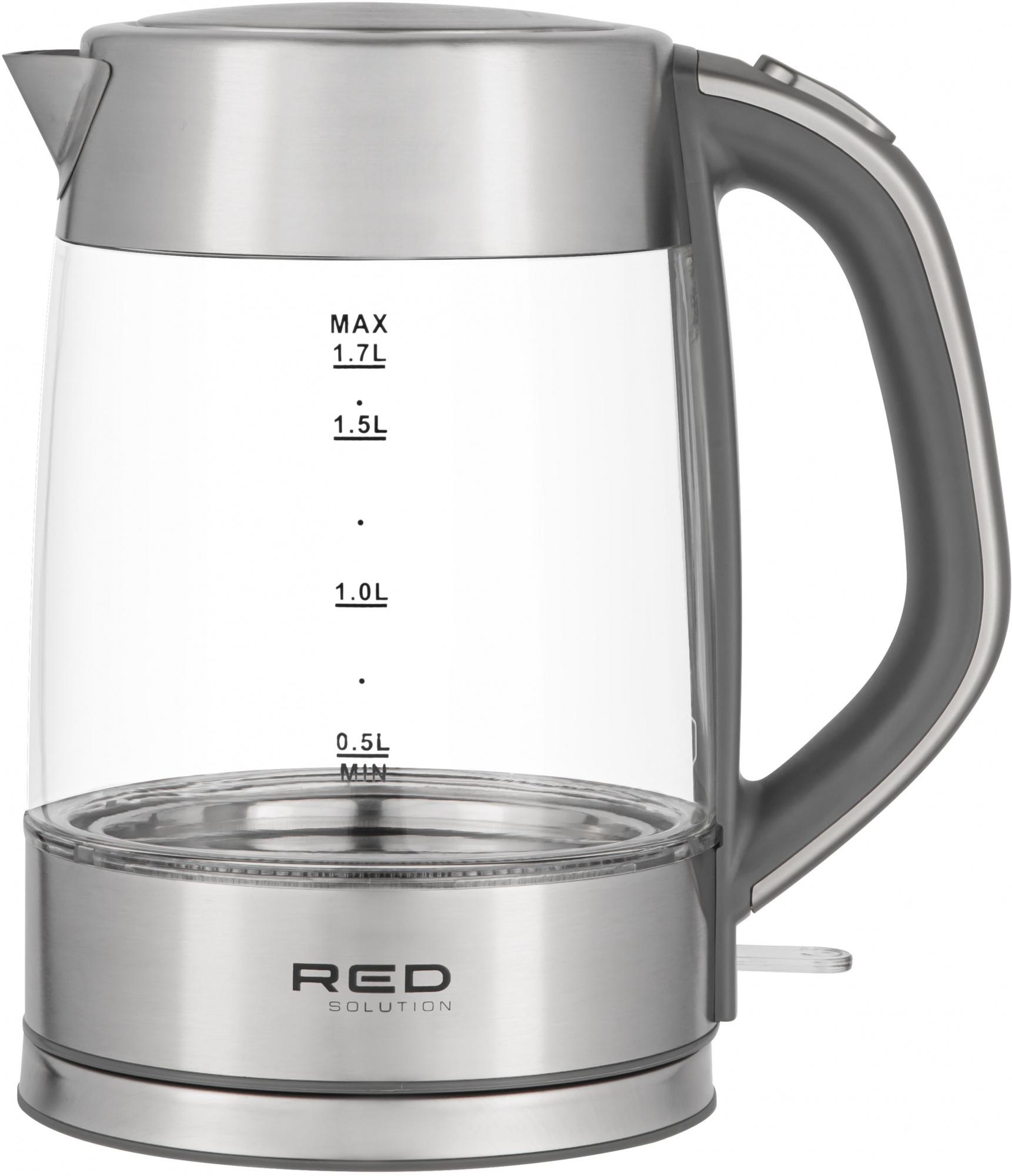 Электрочайник Red Solution RK-G138 серый