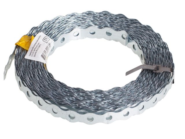 Лента перфорированная волна 0.5х17 мм (рулон 25м) Цвiк (ЦВIК)