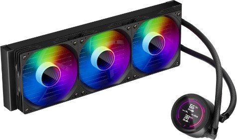 Система жидкостного охлаждения для процессора 1stPlayer TS4 360 Black (TS4-360-BK)