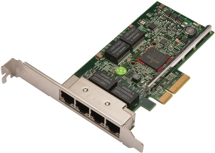 Сетевая карта Dell Broadcom 5719 QP 1Gb (540-BBHB)