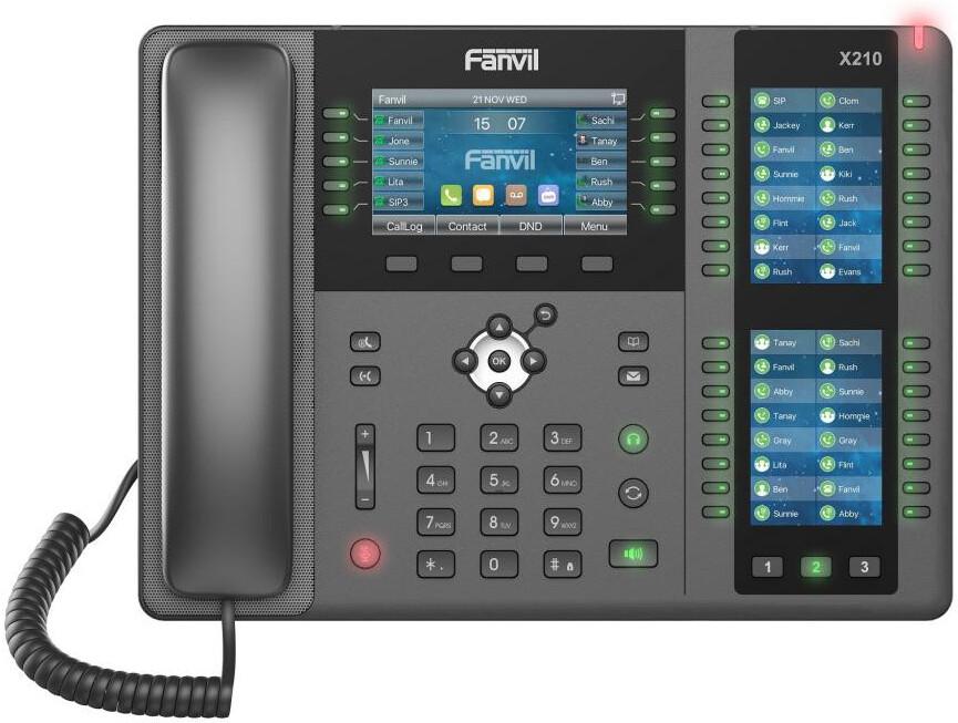 IP-телефон Fanvil X210 черный