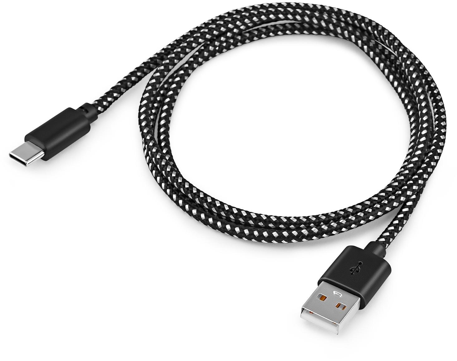 Кабель Buro Braided BHP RET TYPEC1 1м