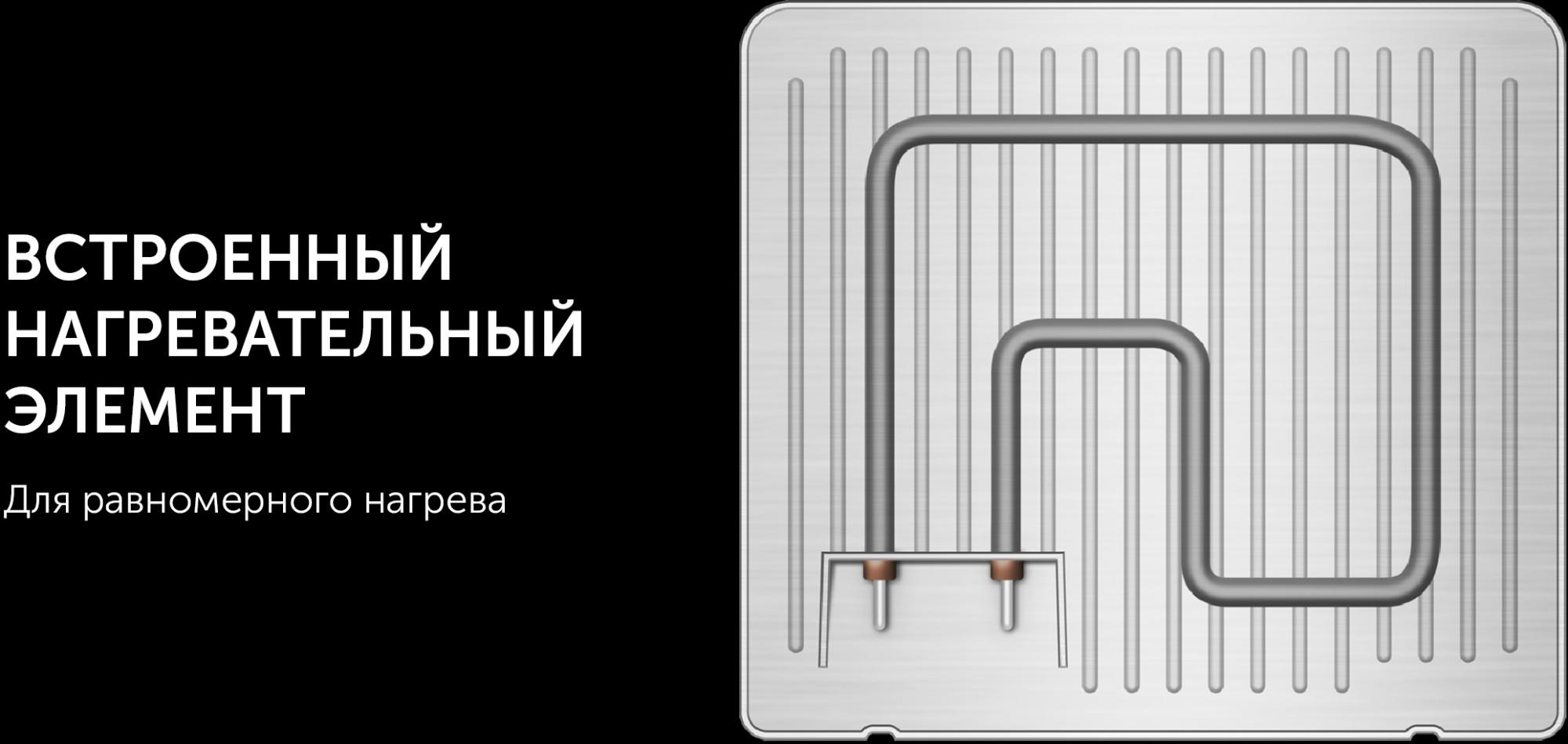 Электрогриль Polaris PGP 2803 серебристый