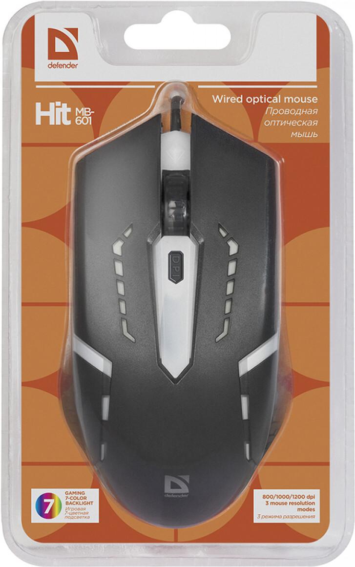Мышь Defender Hit MB-601 (52601)