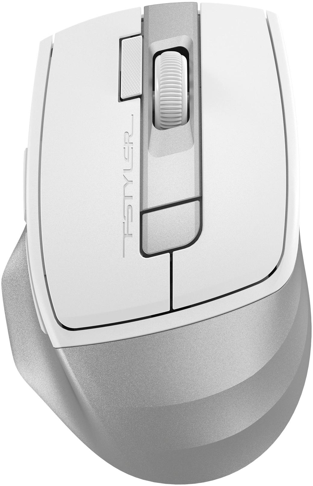 Мышь A4Tech Fstyler FG45CS Air 2 Silver White