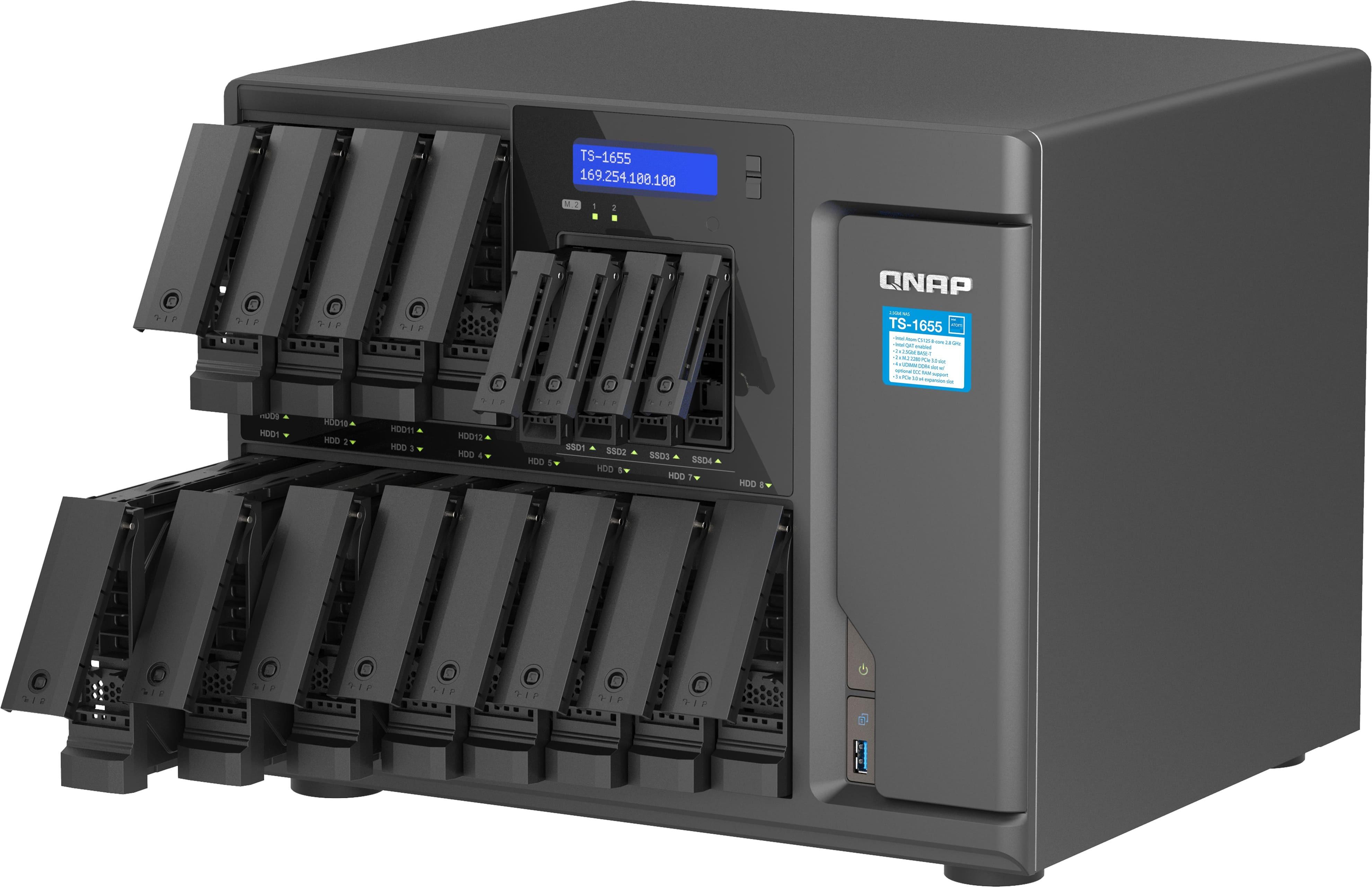 Сетевой накопитель QNAP TS-1655-8G