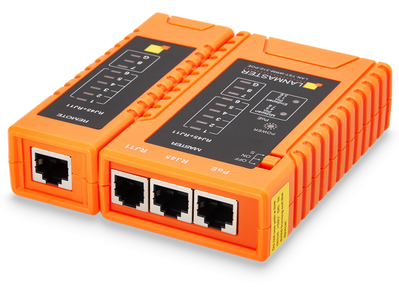 Кабельный тестер Lanmaster LAN-TST-WRM-310-POE