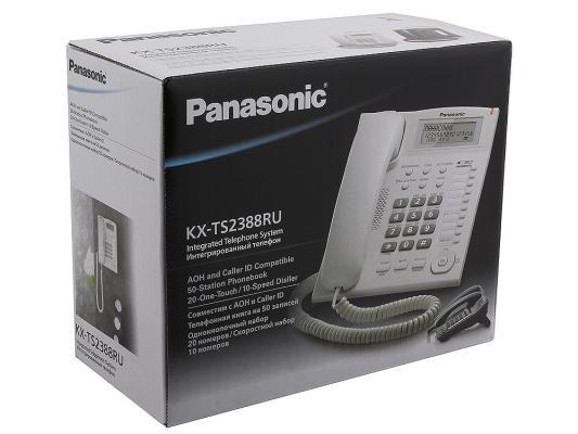 Проводной телефон Panasonic KX-TS2388RUB черный