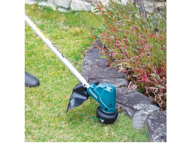 Триммер аккум. MAKITA LXT DUR 190 URT3 (18.0 В, 2 аккум  5.0 А/ч, Li-Ion, зар., с головкой, плавный пуск, вес 3.4 кг)